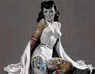 Magnificent tatted ladies