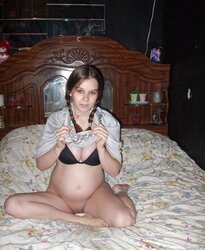 A pregnant tramp