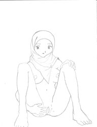 Hijab Muslim Cartoon