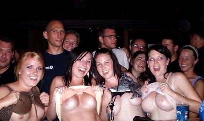 Bare Nymph Groups 22 - Ladies Showcasing in Groups