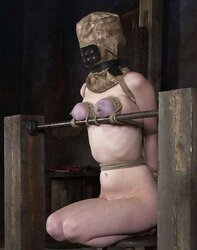 Taut orb restrain bondage (purple edition)