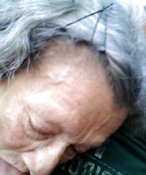 Granny deepthroat and hj part