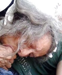 Granny deepthroat and hj part