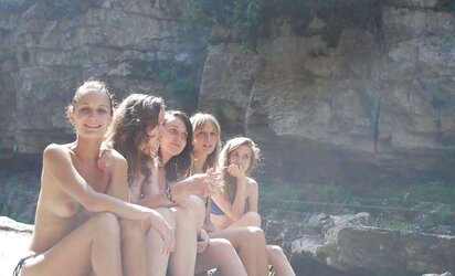 Amateurs stunning bathing suit and nearly nudes in public
