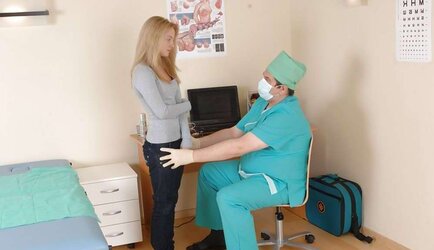 Teenager Alina - Medical Examination