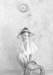 Lilya Posing from Galitsin