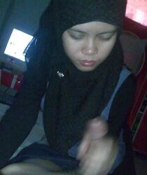 Jizz in hijab women