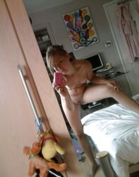 Jiggly Teenager In Bedroom