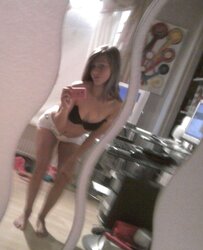 Jiggly Teenager In Bedroom