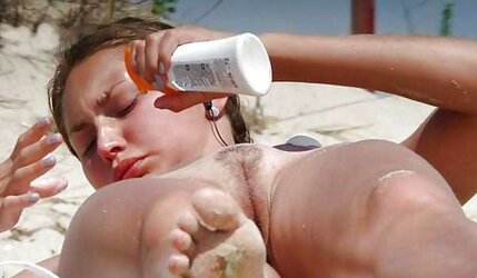 The Hottie of Inexperienced Beach Nudists