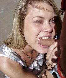 RUSSIAN DEEP THROATING PLATINUM-BLONDE