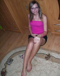 Nylons geil