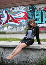 Nylons geil