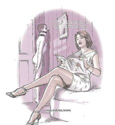 Female Dom toons