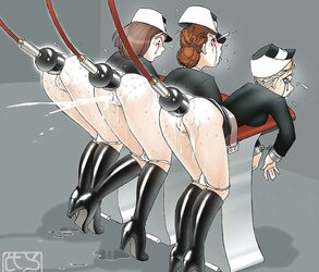 Female Dom toons