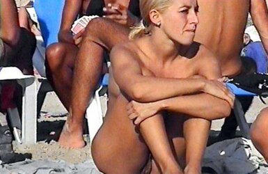 On the beach, From Internet