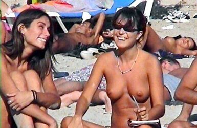 On the beach, From Internet
