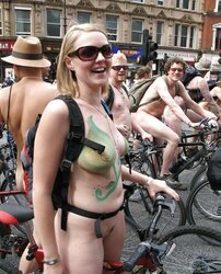 World nude bike rail!! x