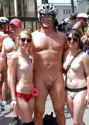 World nude bike rail!! x