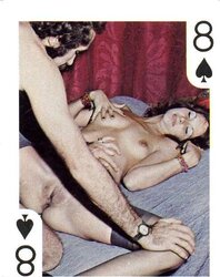 Vintage erotic playing cards (unluckily incomplete)