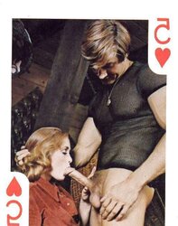 Vintage erotic playing cards (unluckily incomplete)