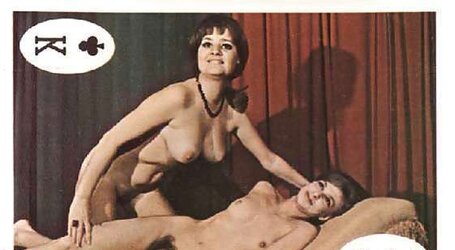 Vintage erotic playing cards (unluckily incomplete)