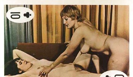 Vintage erotic playing cards (unluckily incomplete)