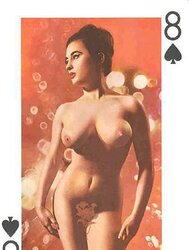 Vintage erotic playing cards (unluckily incomplete)