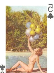 Vintage erotic playing cards (unluckily incomplete)
