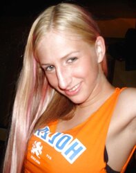 Geiles blondes Luder