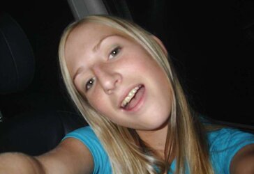 Geiles blondes Luder