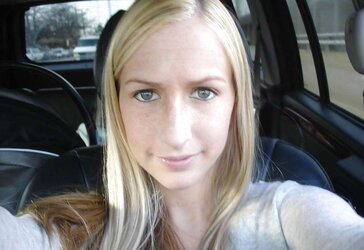 Geiles blondes Luder