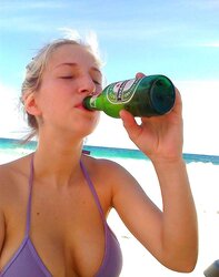 Geiles blondes Luder