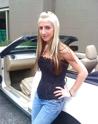 Geiles blondes Luder