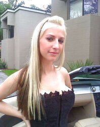 Geiles blondes Luder