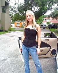 Geiles blondes Luder