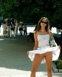 Raise up your sundress and display us your labia