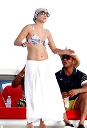 Jennifer Lopez Celebrating her bday in Miami BATHING SUIT Top