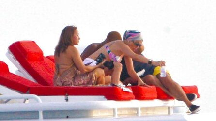 Jennifer Lopez Celebrating her bday in Miami BATHING SUIT Top