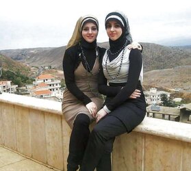 Turbanli hijab arab, turkish, asia naked - non bare