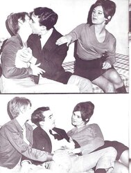 EBONY AND WHITE VINTAGE SWEETIES