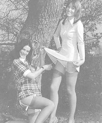 EBONY AND WHITE VINTAGE SWEETIES