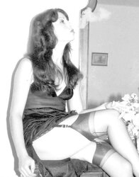 EBONY AND WHITE VINTAGE SWEETIES
