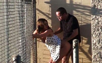 Real public banging