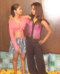 Unshaved Indian lesbos