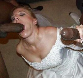 BIG BLACK COCK !! Possessed White Brides !!
