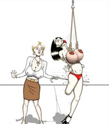 Chicks drawn by Raoulster are ample boob objects