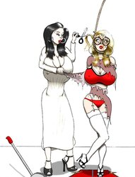Chicks drawn by Raoulster are ample boob objects