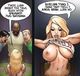 Some EBONY N WHITE COMICS Porn pictures