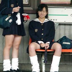 Japanese street fucksluts: High School Edition